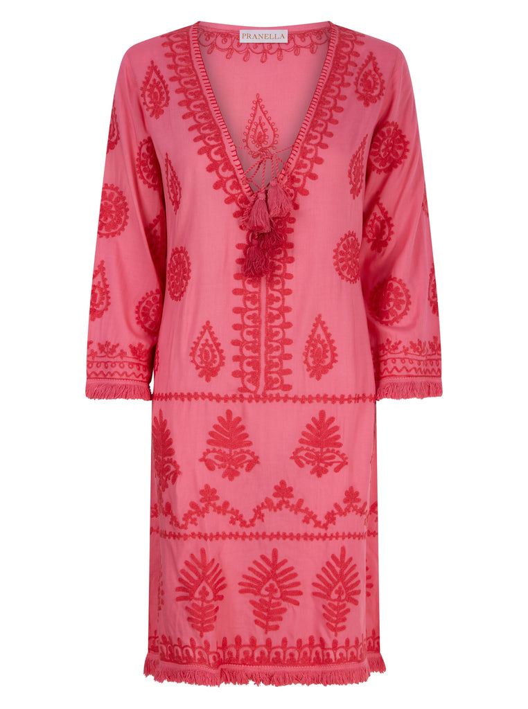 The Aggie Dress - Coral
