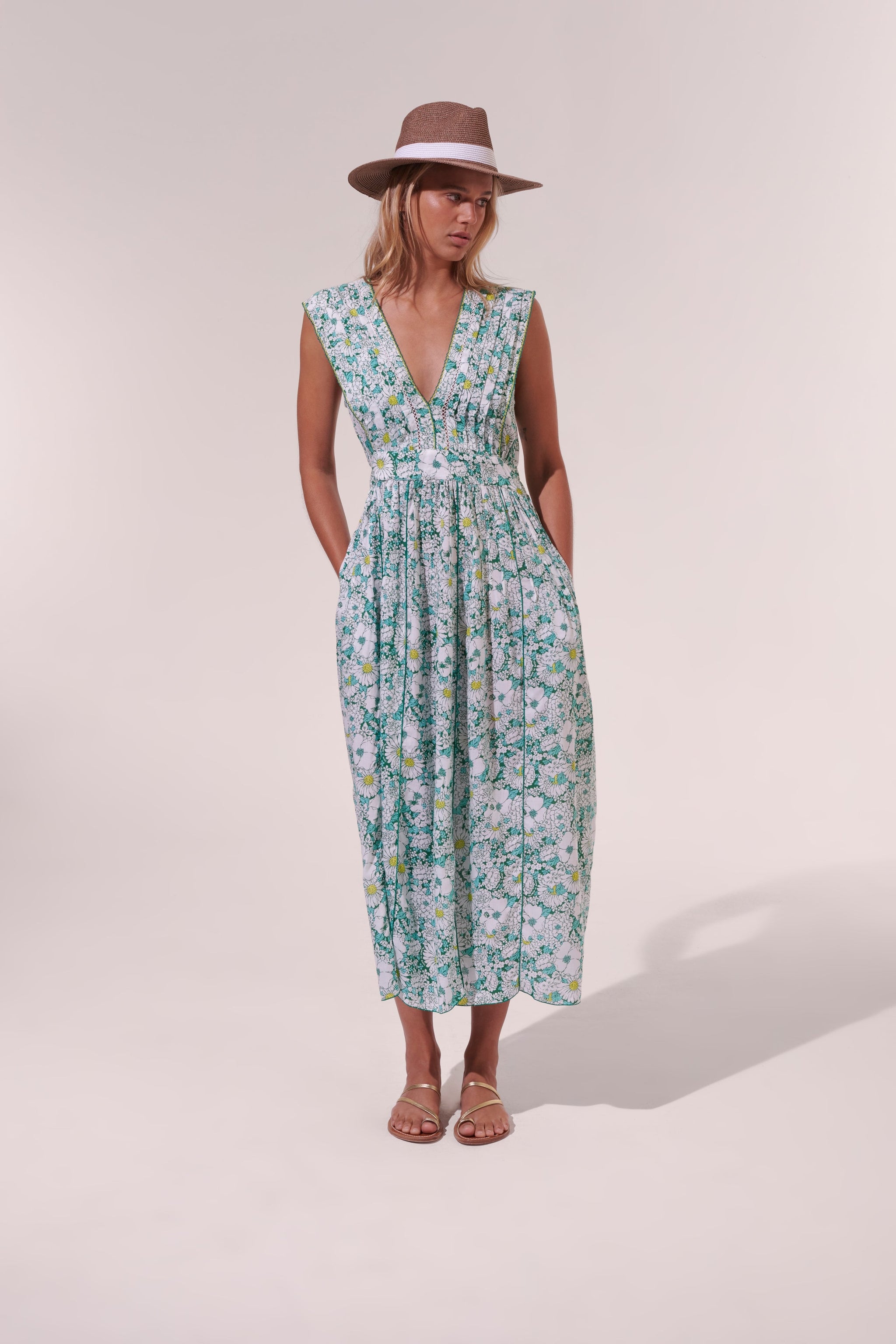 Agnes Long Dress Green Agnes Long Dress Green