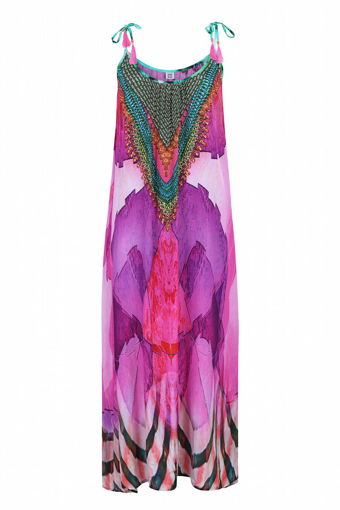 Pink Reef Maxi Dress 