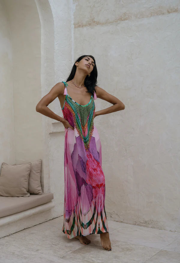Reef Maxi Pink Dress  